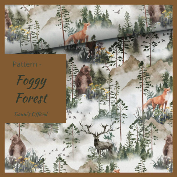 Foggy Forest Pattern