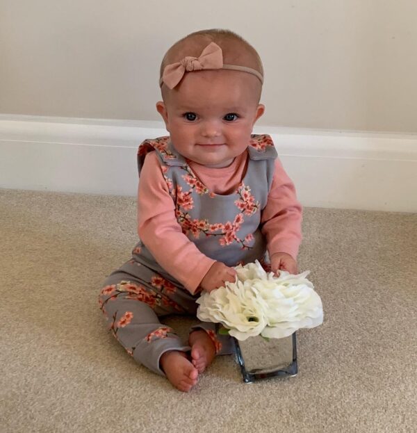 Cherry Blossom Romper