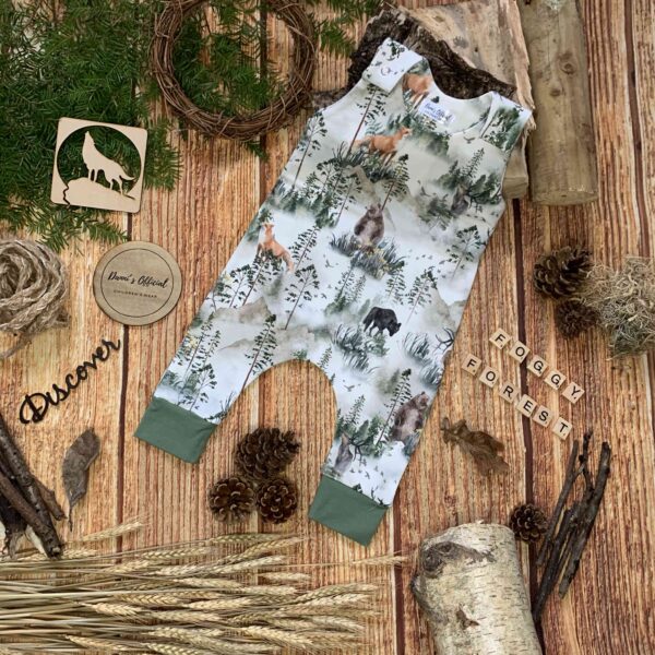 Foggy Forest Romper