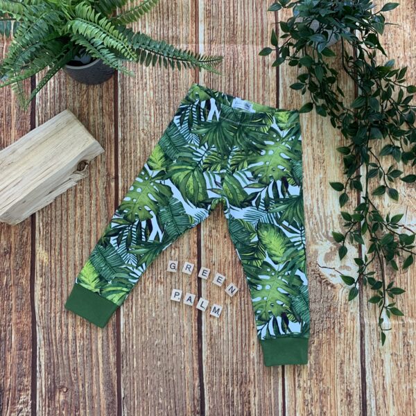 Green Palm Romper